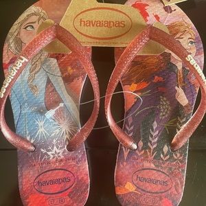Girl Frozen Havaianas Sandals